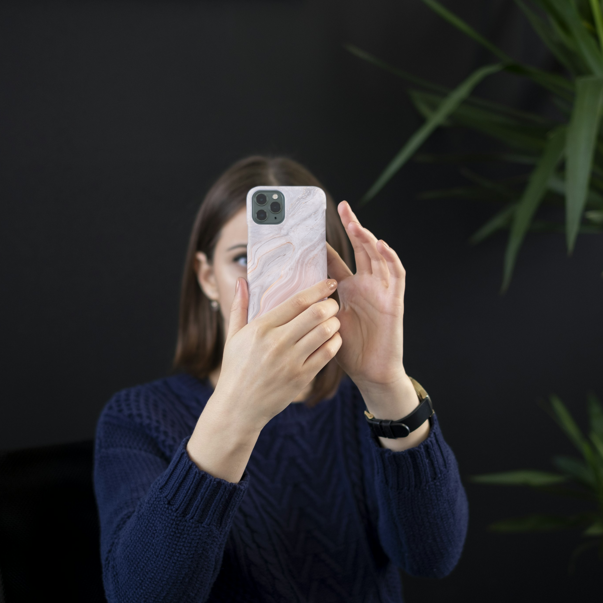 Whimsical Whisper iPhone Case